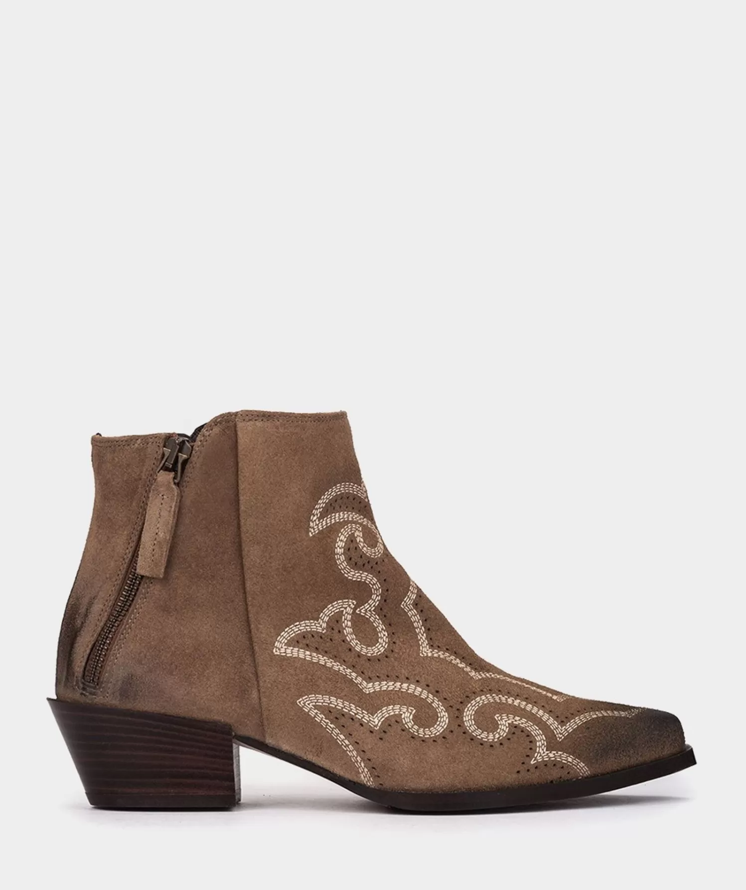 Ankle Boots | Pedro Miralles Ankle Boots Oiled Effect Suede Leather Ankle Boots In Camel Colour