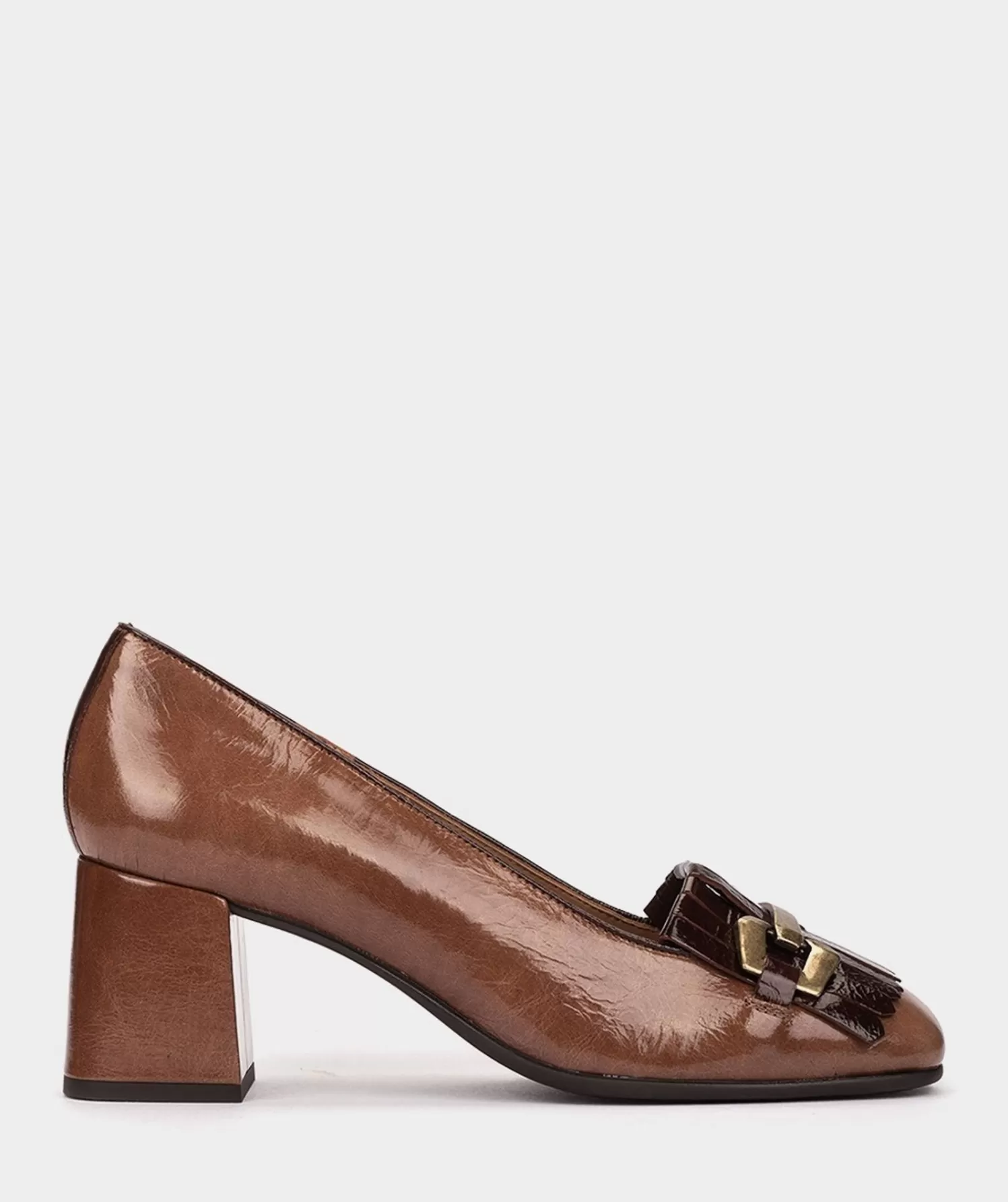 Pumps | Pedro Miralles Pumps Patent Leather High Heel Shoes In Brown Colour