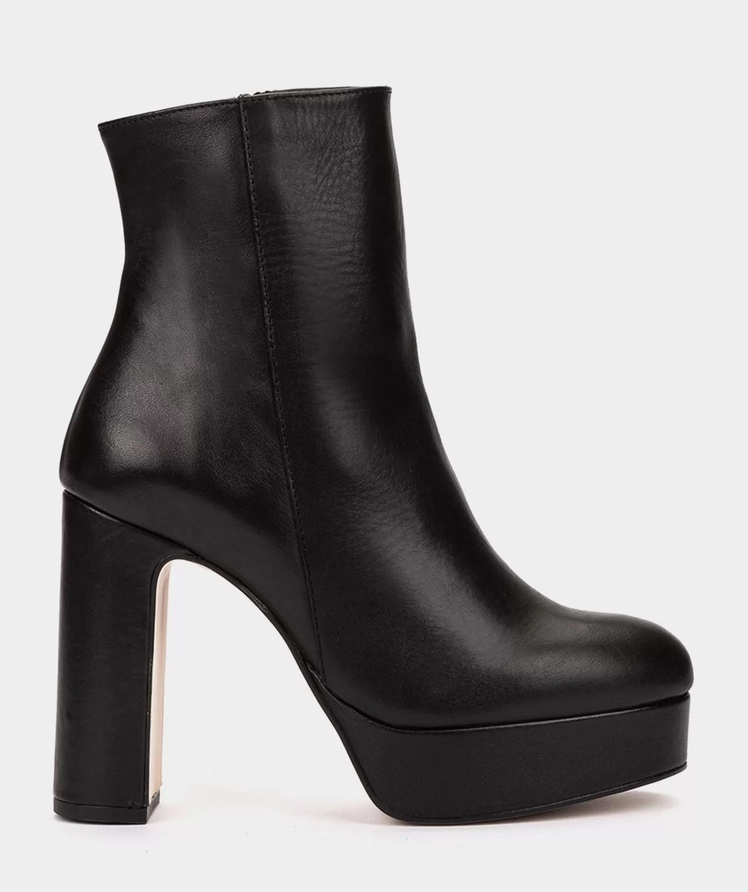 Ankle Boots | Pedro Miralles Ankle Boots Platform Heel Ankle Boots Made Of Black Leather