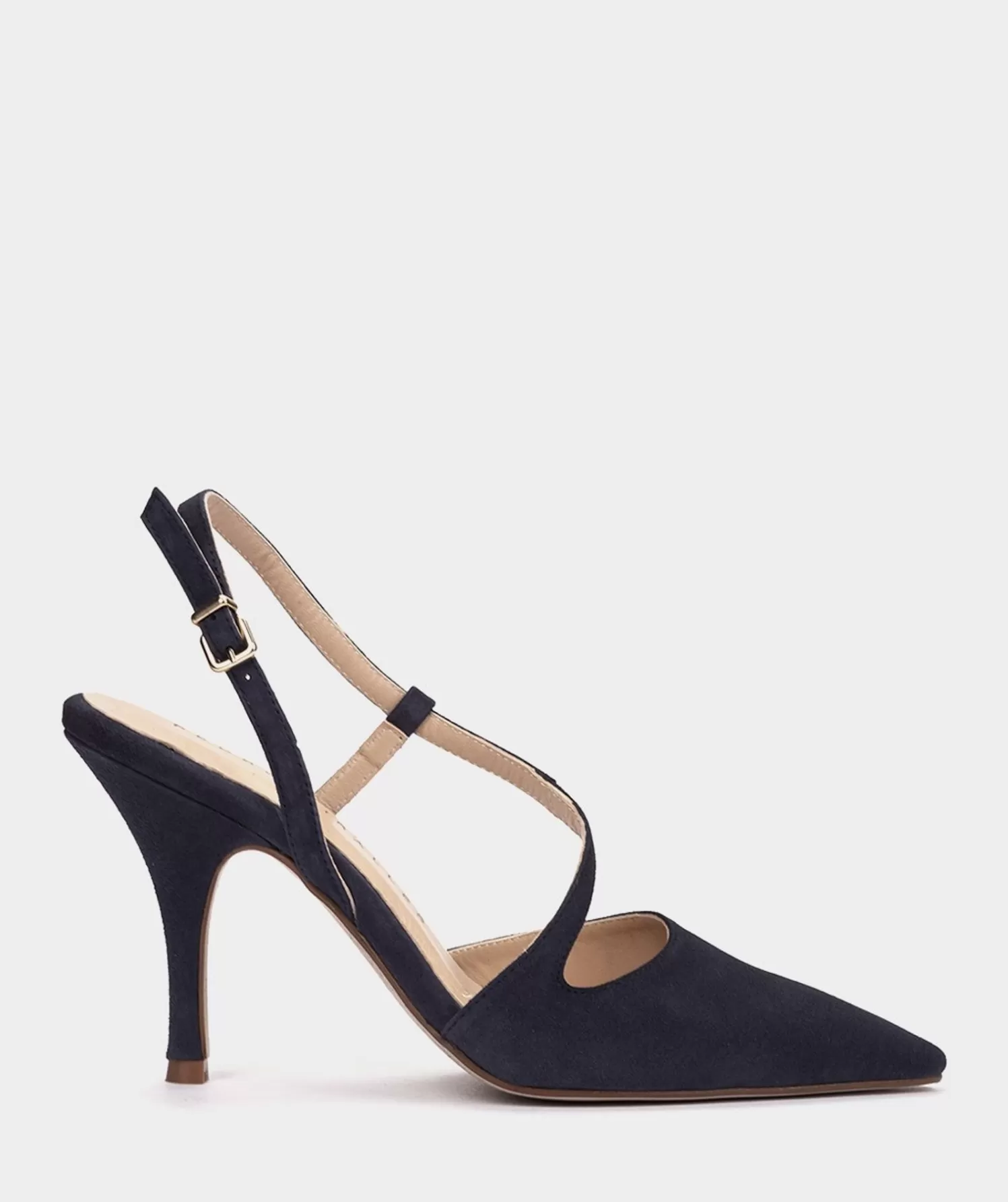 Pumps | Pedro Miralles Pumps Pointed Toe Navy Suede Pumps