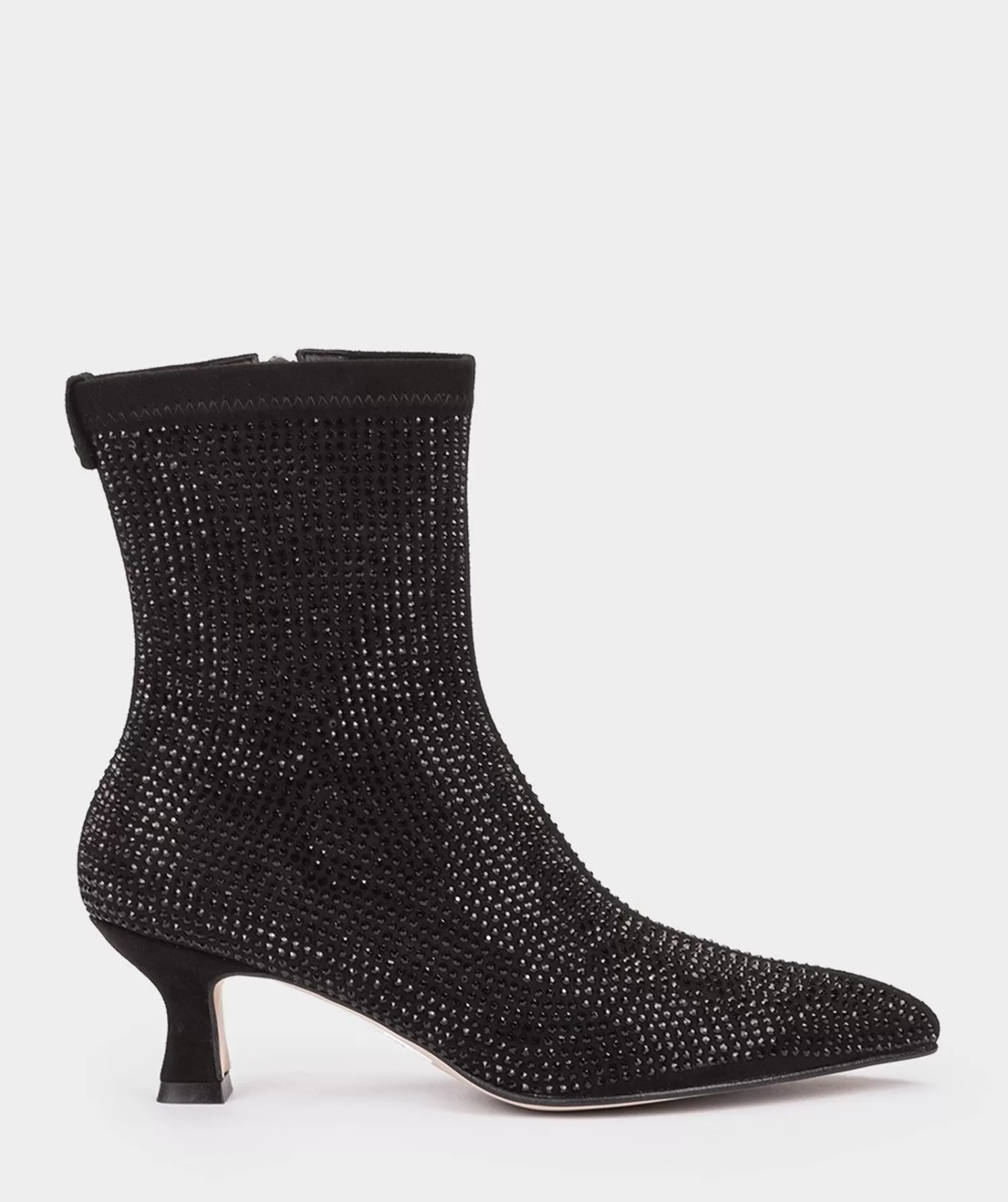 Ankle Boots | Pedro Miralles Ankle Boots Shiny Fabric Ankle Boots With Heel