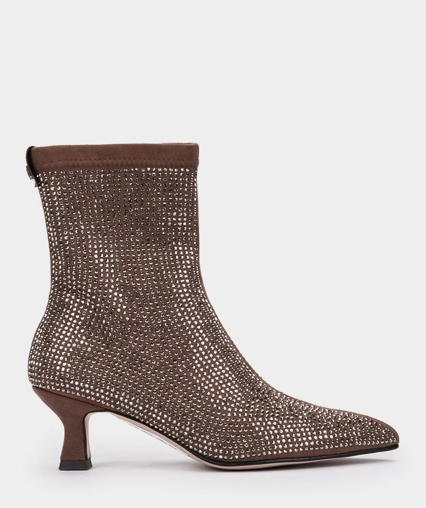 Ankle Boots | Pedro Miralles Ankle Boots Shiny Fabric Ankle Boots With Heel