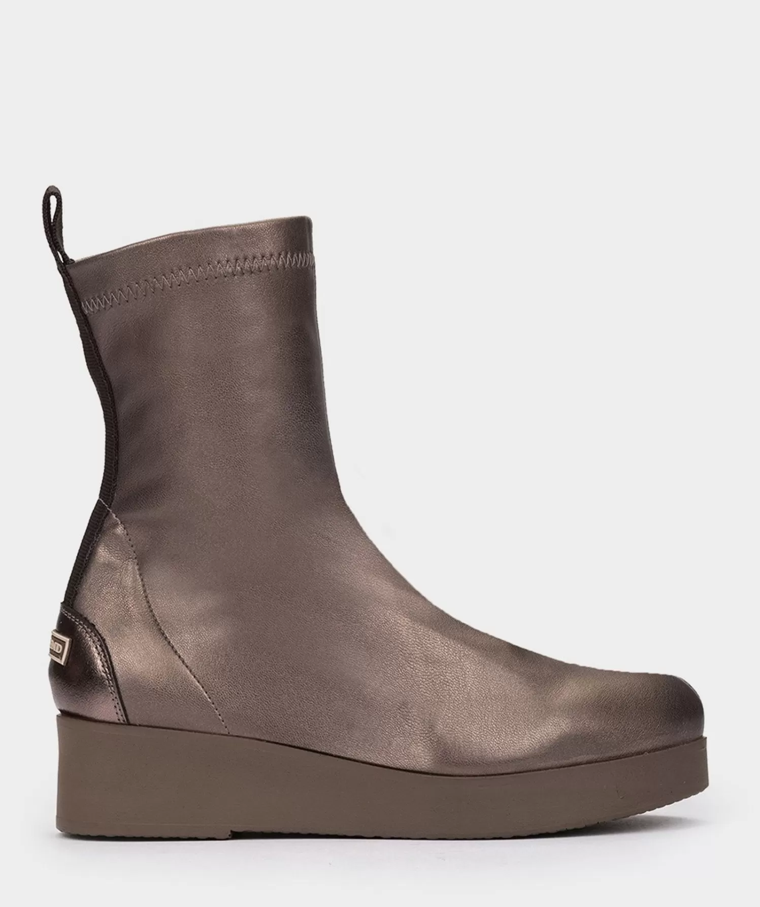 Ankle Boots | Pedro Miralles Ankle Boots Sock Style Ankle Boots Made Of Taupe Fabric