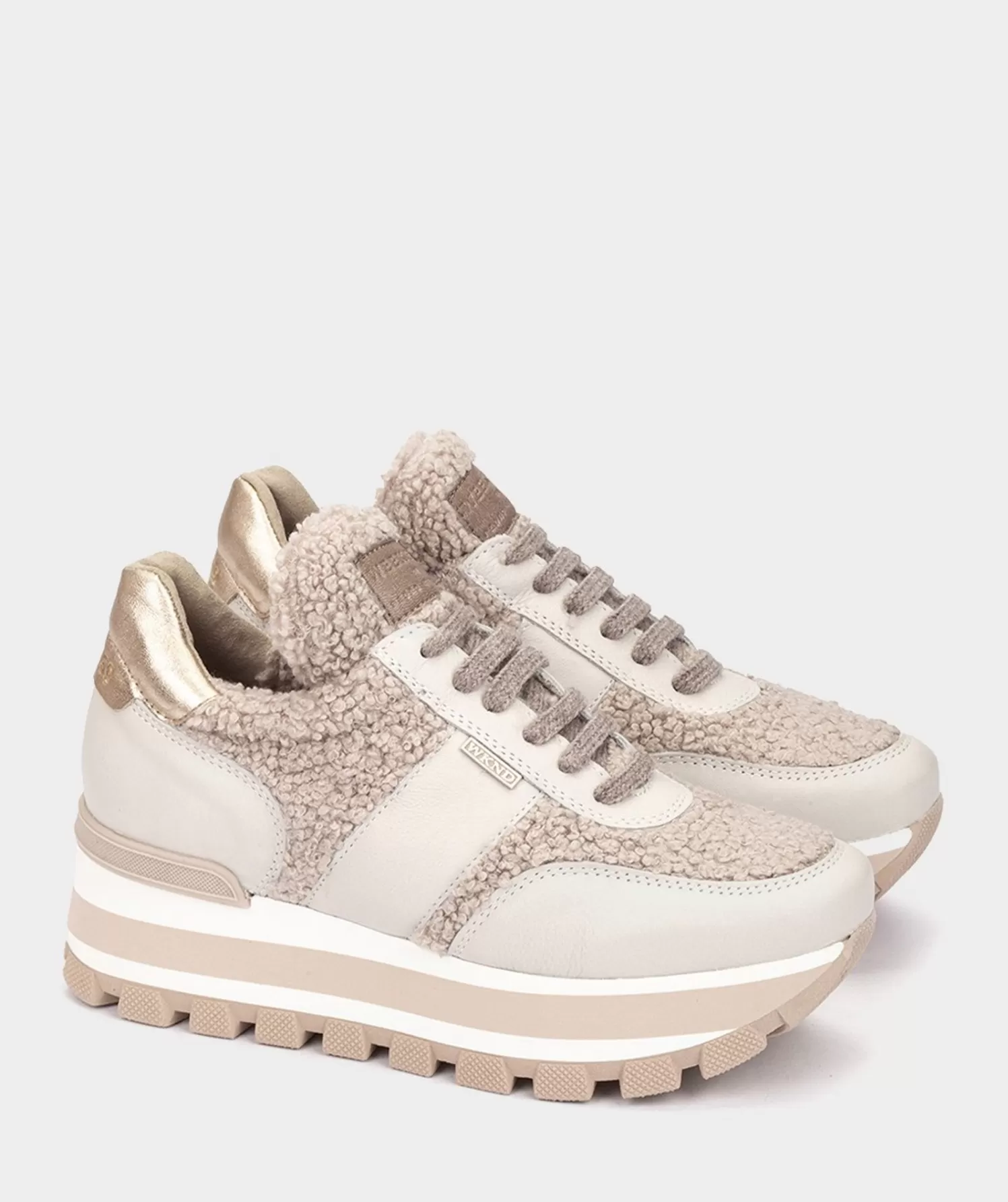 Sneakers | Pedro Miralles Sneakers Split Leather And Sheepskin Sneakers