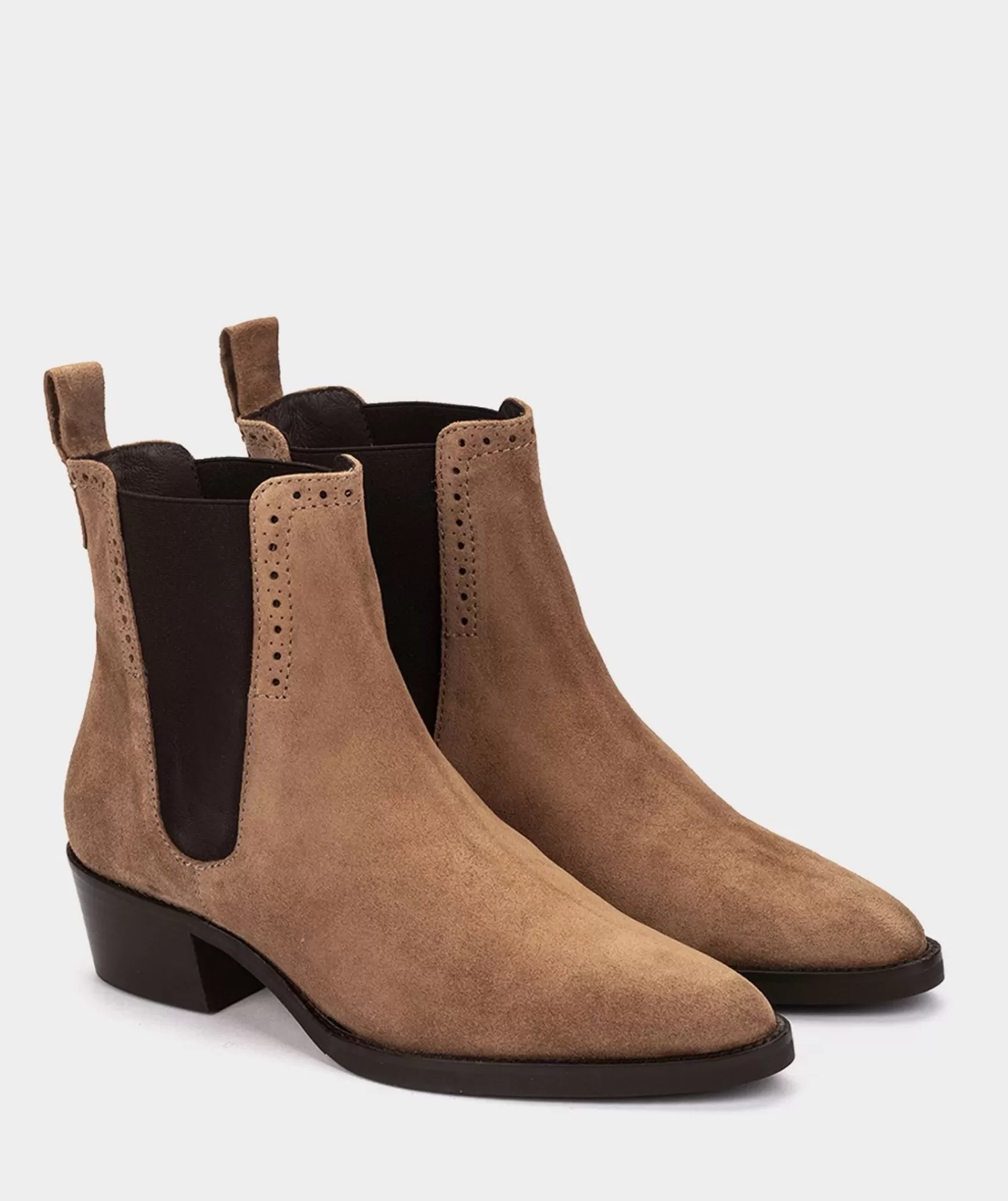 Ankle Boots | Pedro Miralles Ankle Boots Split Leather Ankle Boots In Brown Colour