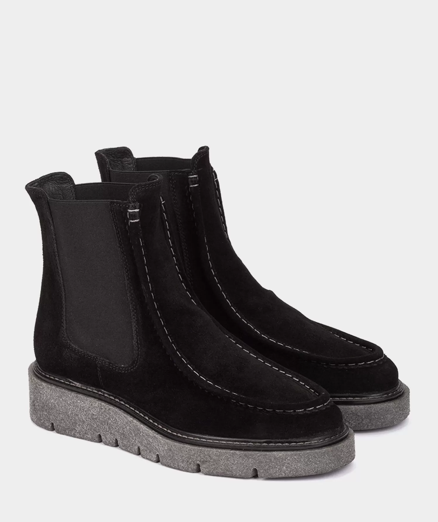 Ankle Boots | Pedro Miralles Ankle Boots Split Leather Ankle Boots With Black Elasticated Sides