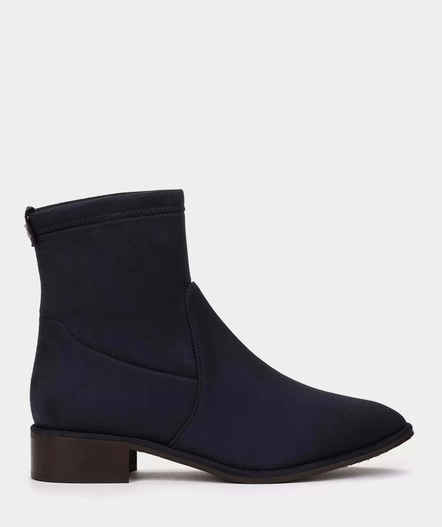 Ankle Boots | Pedro Miralles Ankle Boots Stretchy Vegan Leather Ankle Boots In Navy Blue