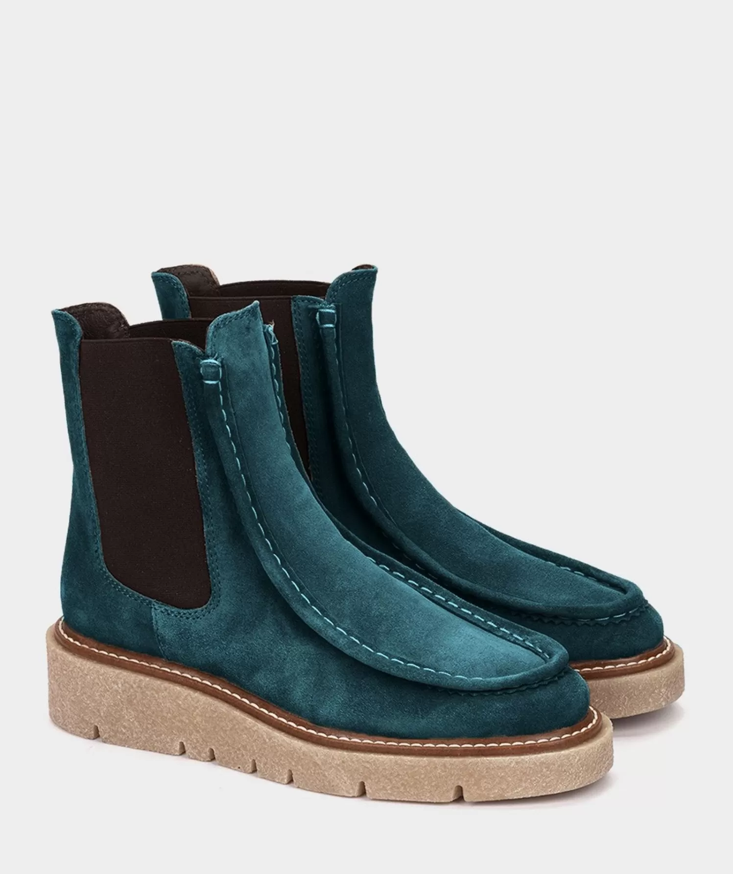 Ankle Boots | Pedro Miralles Ankle Boots Suede Ankle Boots With Elastic Sides In Green