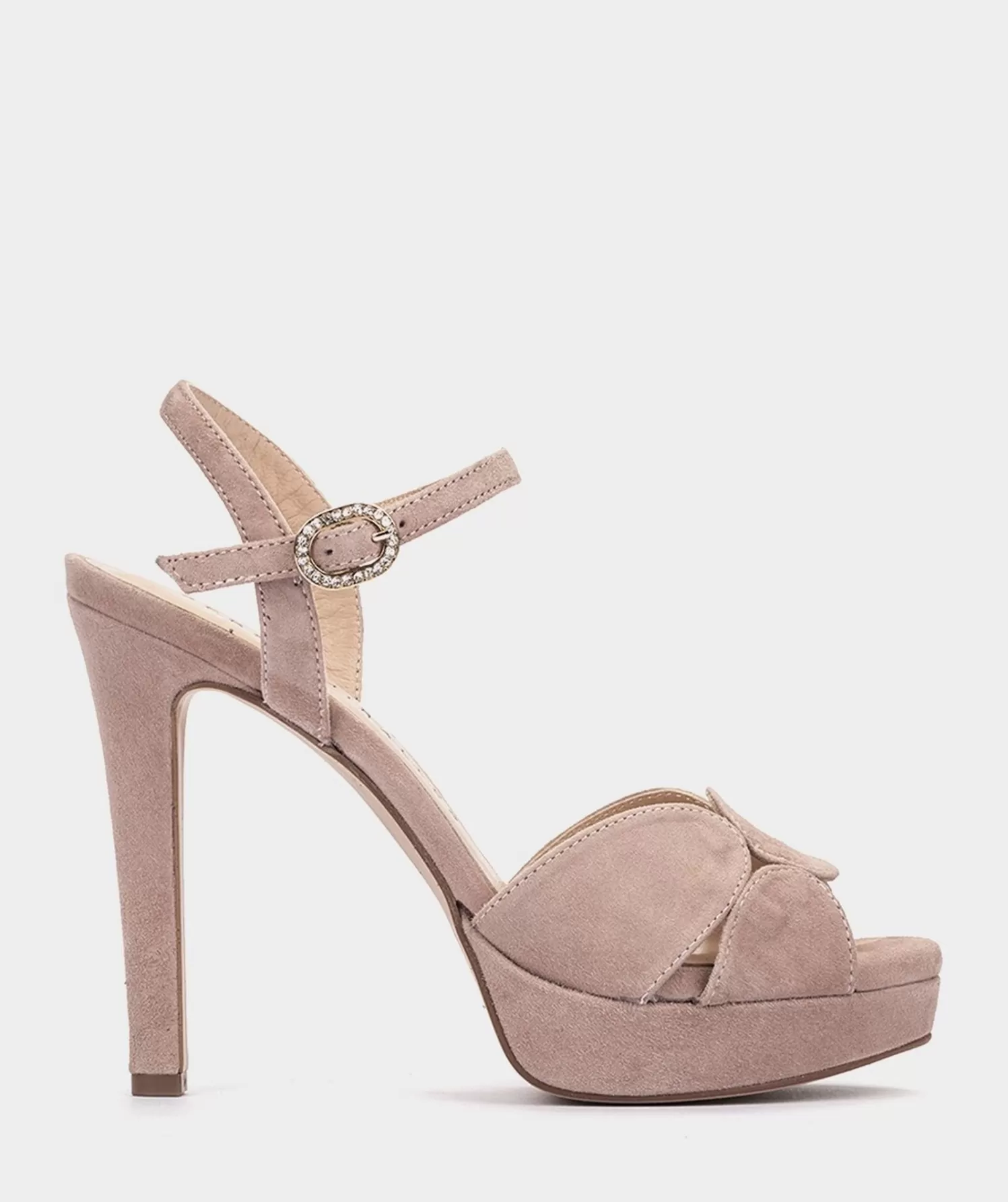 Heeled Sandals | Pedro Miralles Heeled Sandals Suede Platform Heeled Sandals