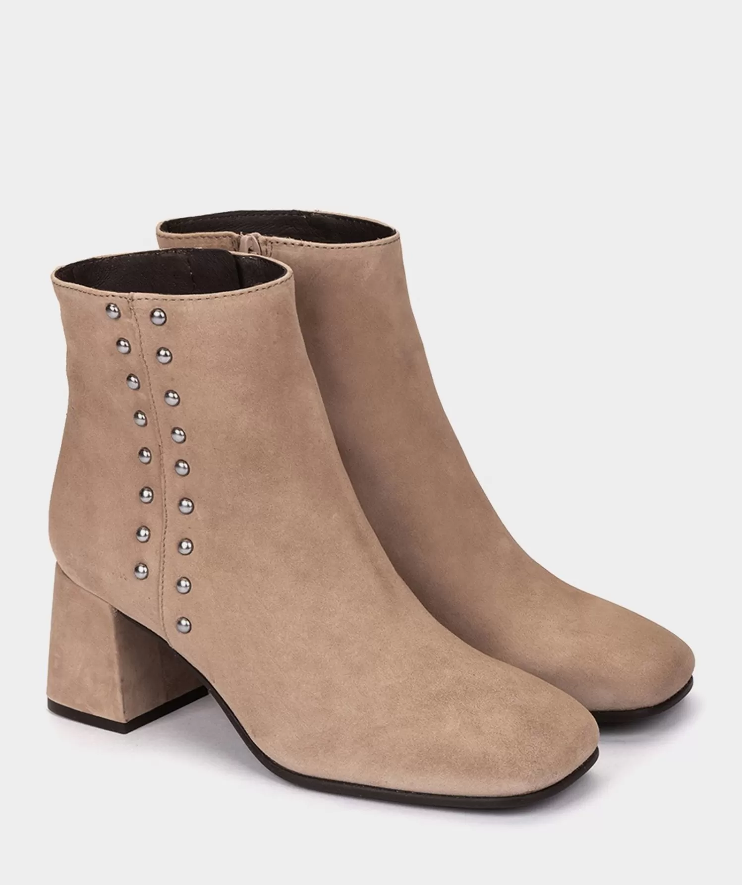 Ankle Boots | Pedro Miralles Ankle Boots Taupe Suede Ankle Boots With Heels