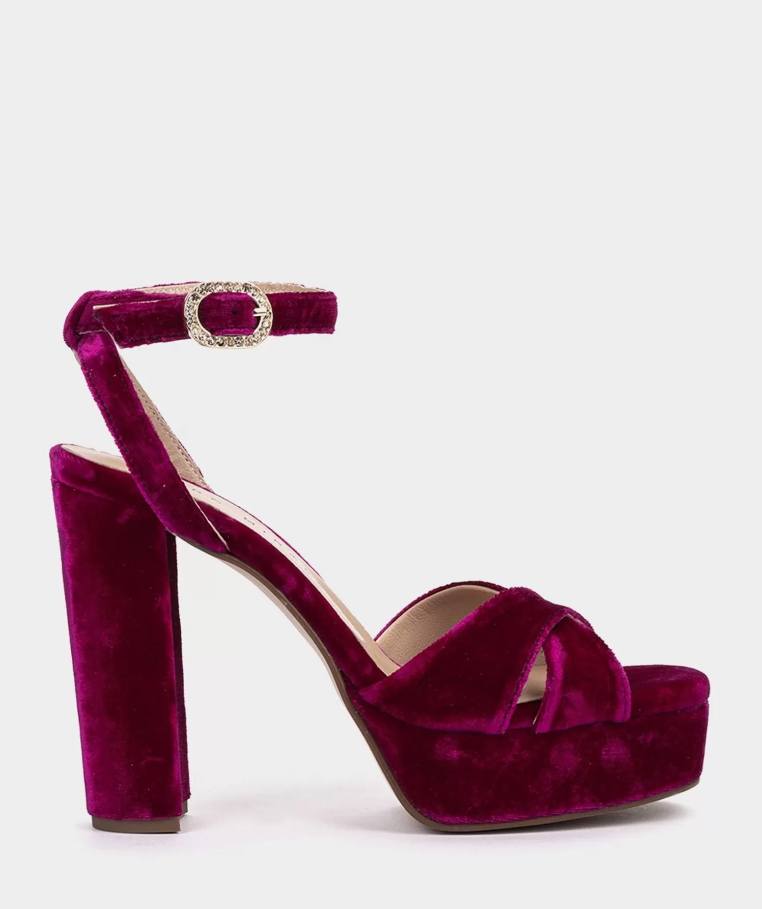 Heeled Sandals | Pedro Miralles Heeled Sandals Velvet Platform Heeled Sandals