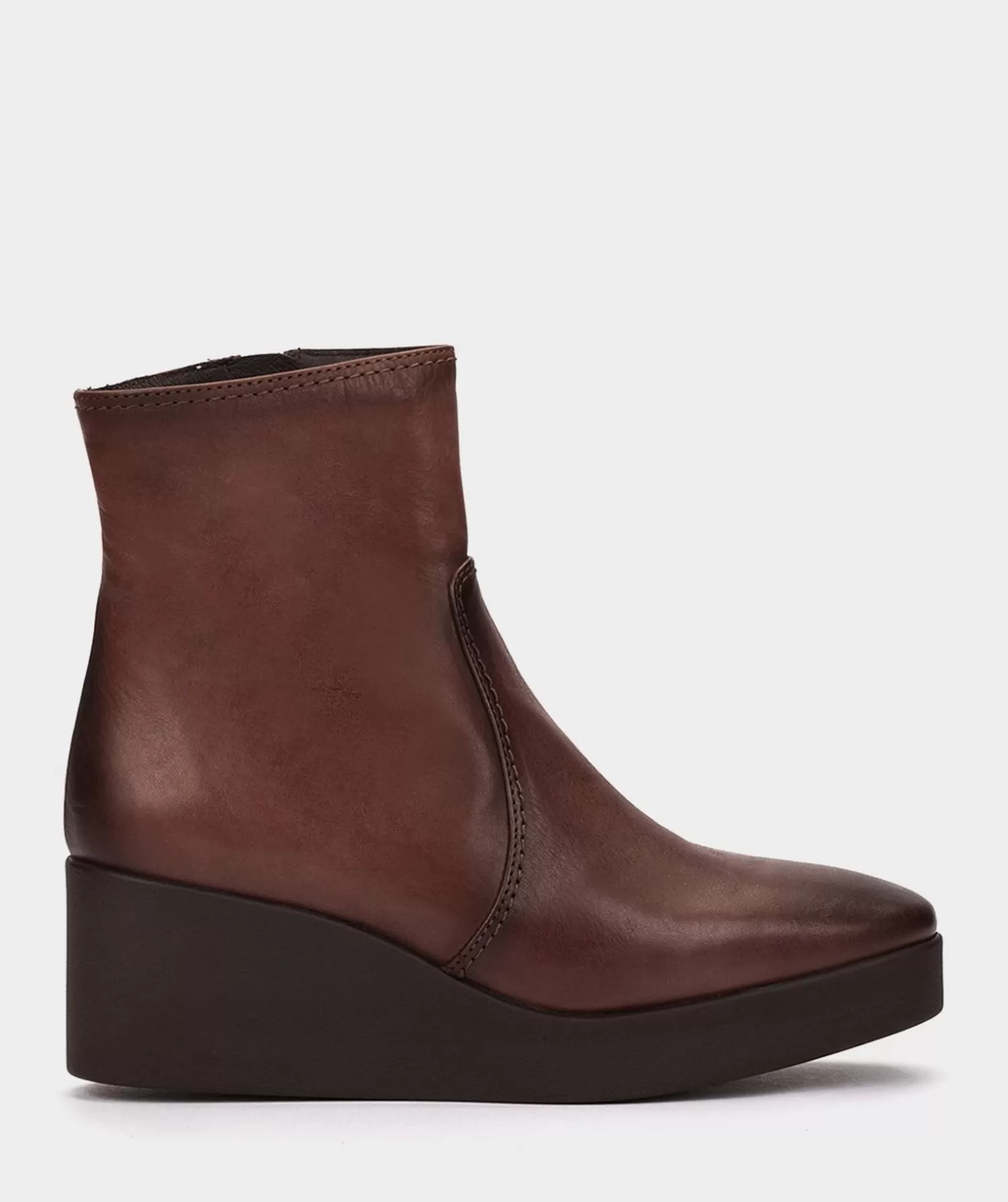 Ankle Boots | Pedro Miralles Ankle Boots Wedge Ankle Boots With Platform In Brown Leather